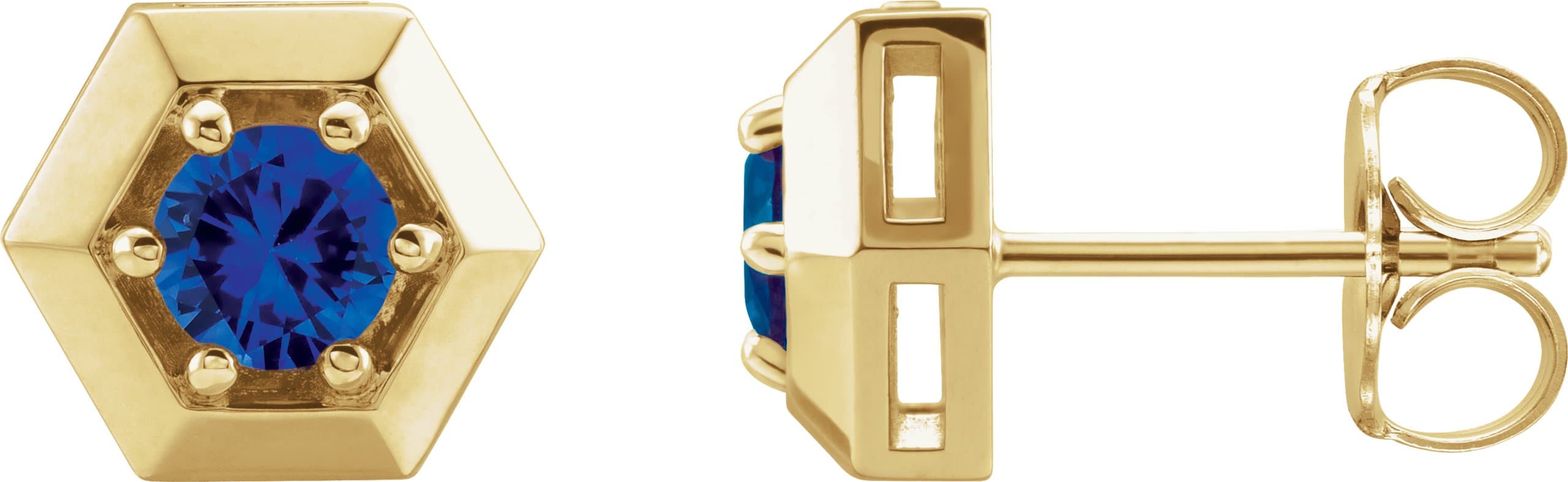 14K Rose 1/2 CTW Natural Diamond Geometric Earrings