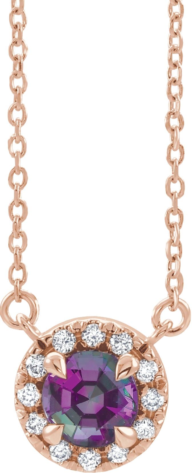 Sterling Silver 1/8 CTW Natural Diamond 16" Necklace