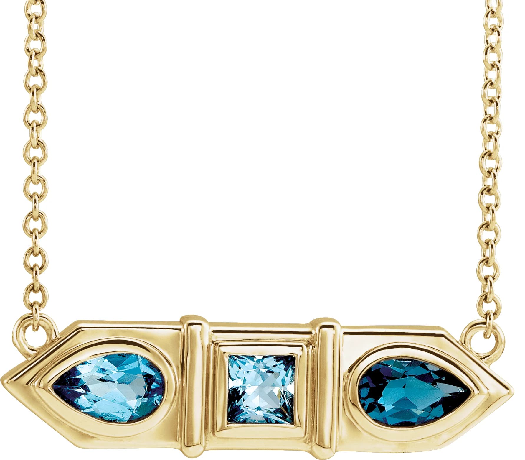 Geometric Bar Necklace