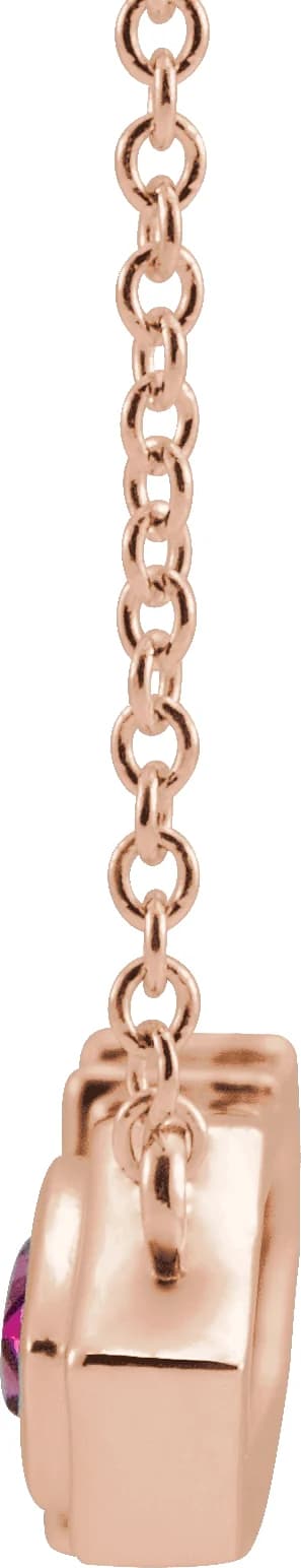 Geometric Bar Necklace, view 3