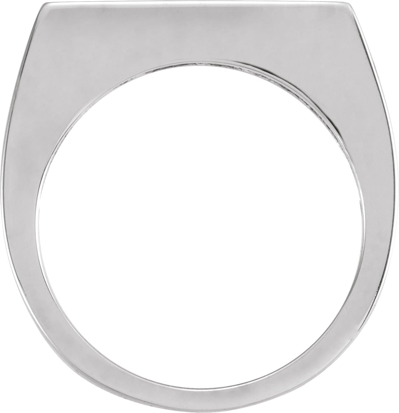 Engravable Stackable Ring view 3