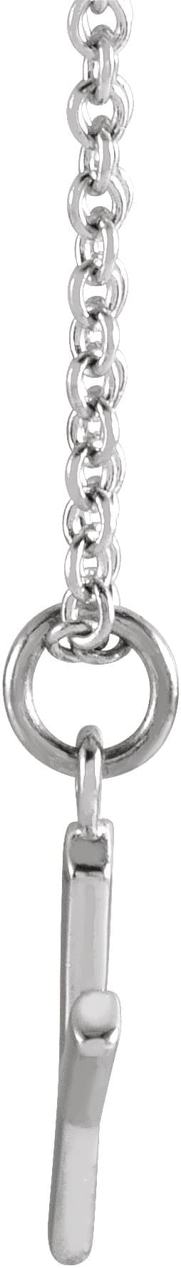 Initial Necklace view 3