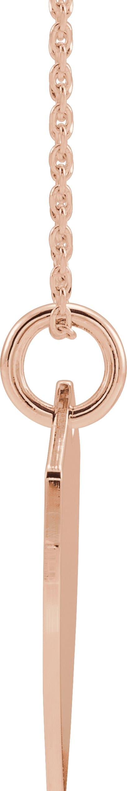 Engravable Shield Necklace or Pendant view 2