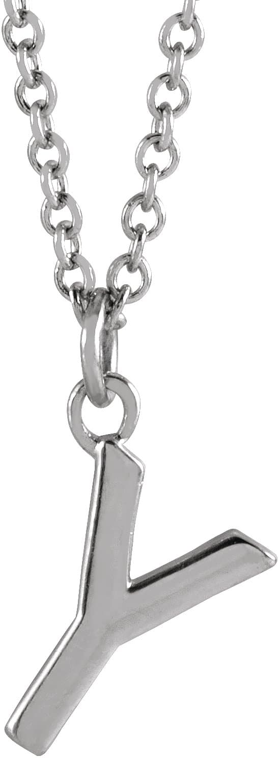 Initial Necklace view 1
