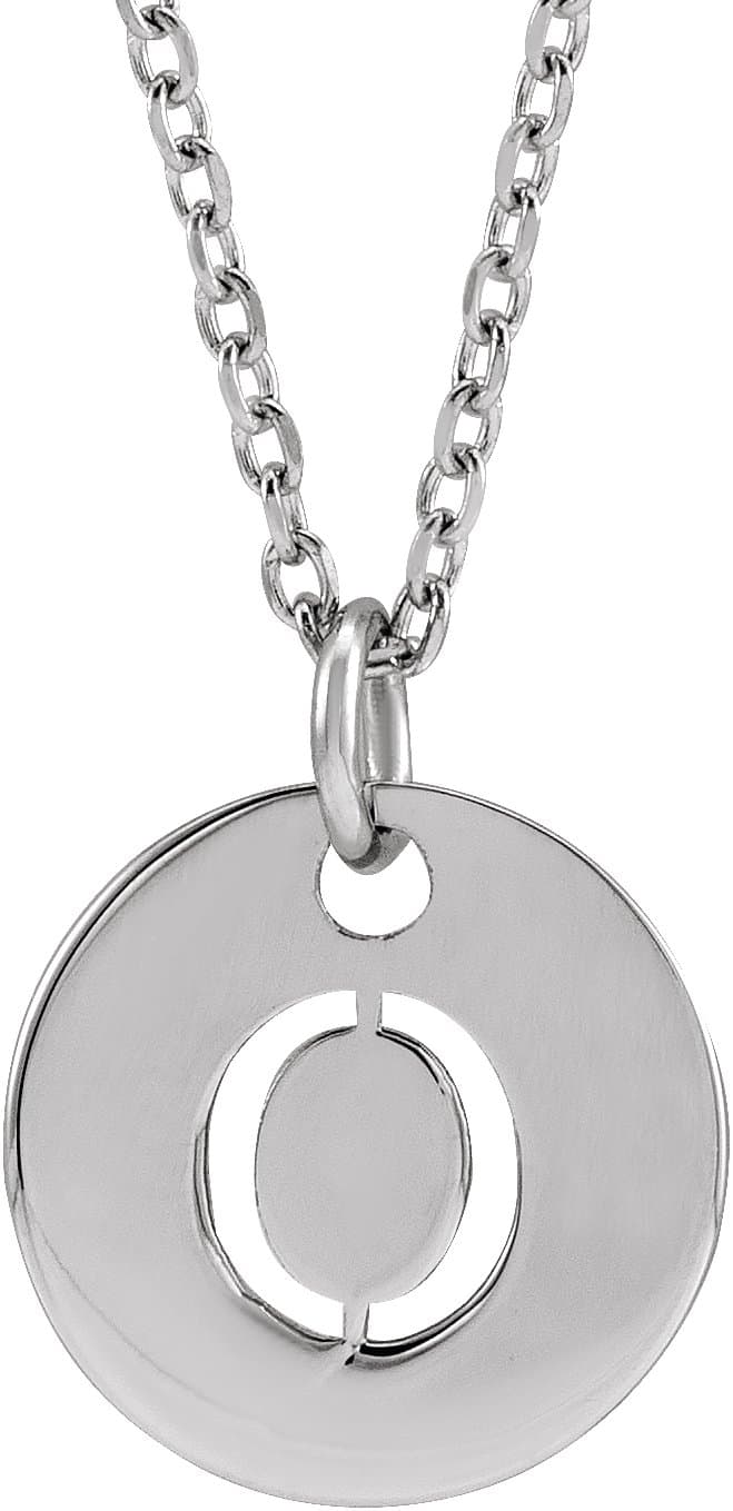 Initial Necklace or Pendant view 1