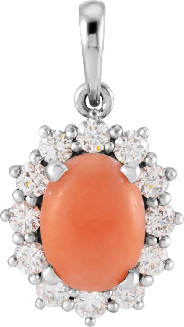 Halo-Style Necklace or Pendant view 1