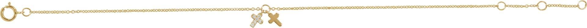 Adjustable Cross Bracelet view 2
