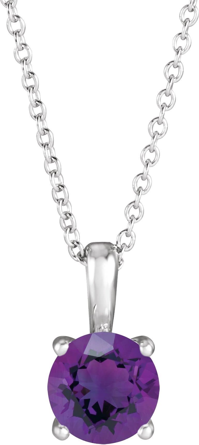 14K Rose 1/4 CT Natural Diamond 16-18 Necklace