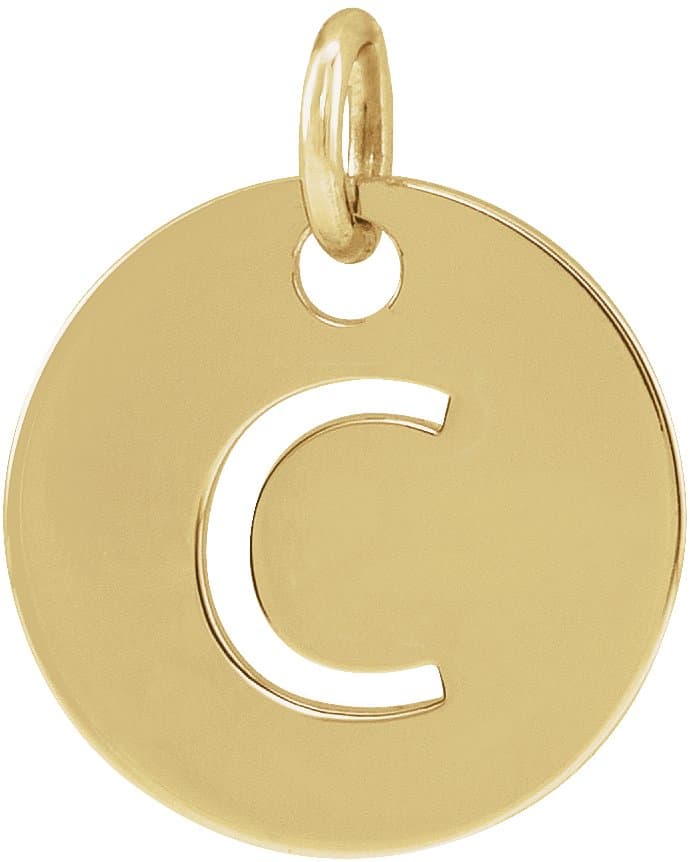 14K Rose Gold Initial A 16-18" Necklace