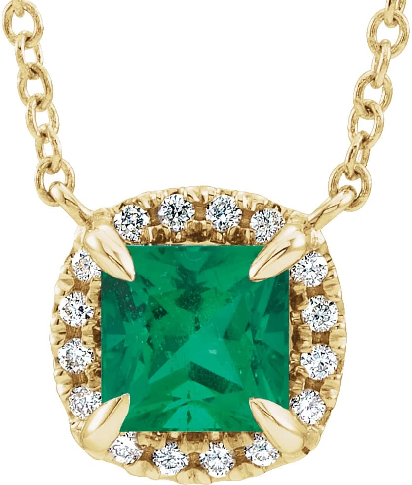 Halo-Style Necklace