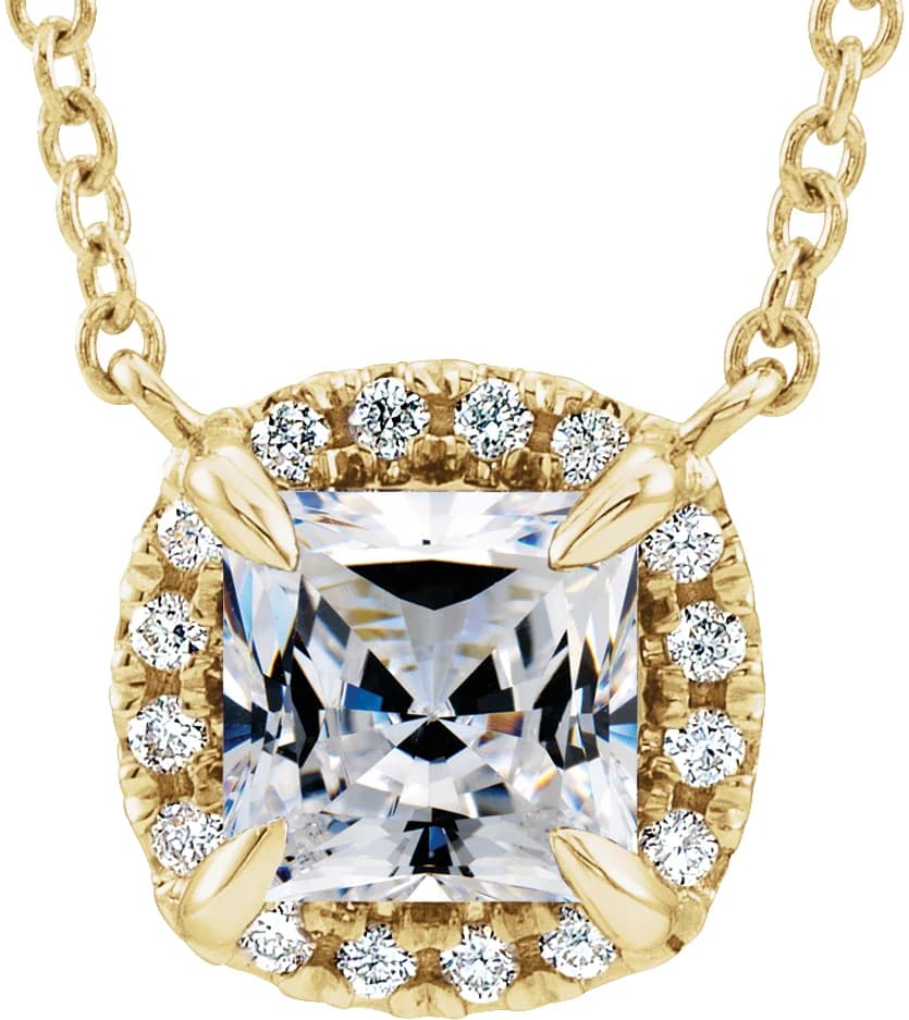 Halo-Style Necklace