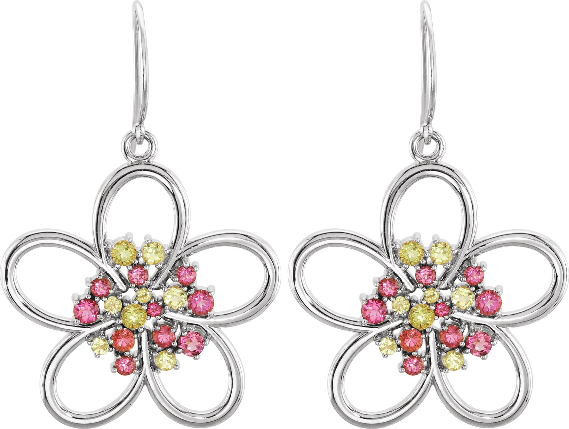 Flower Earrings view 2