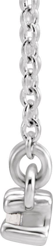Accented Bar Necklace or Center view 2