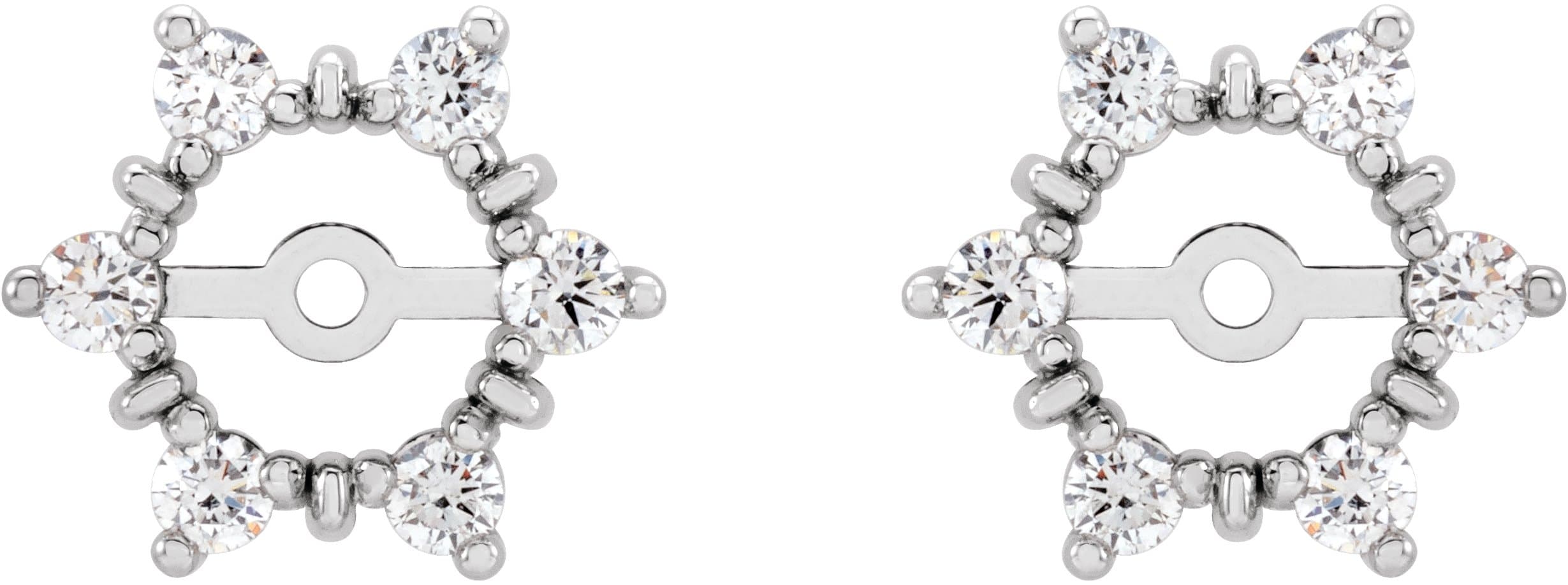 Halo-Style Earring Jackets view 2