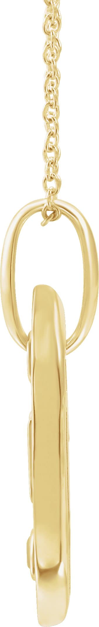 Initial Necklace view 2