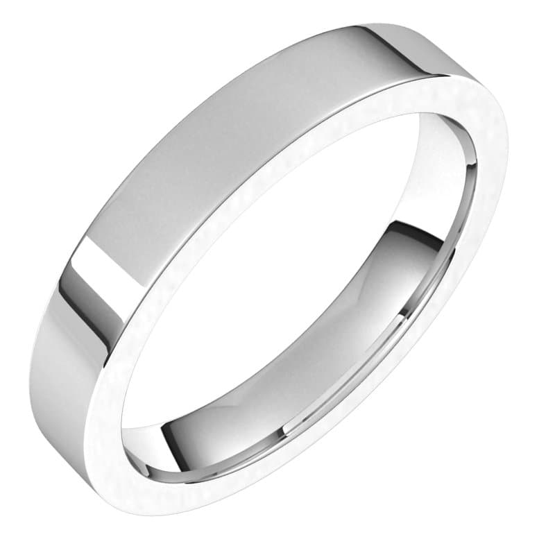 10K Yellow 2 mm Comfort-Fit Flat Band Size 10