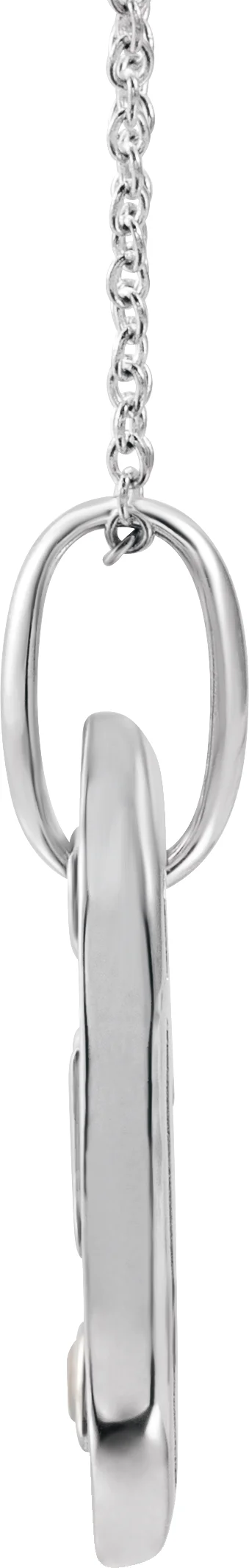 Initial Necklace, view 3