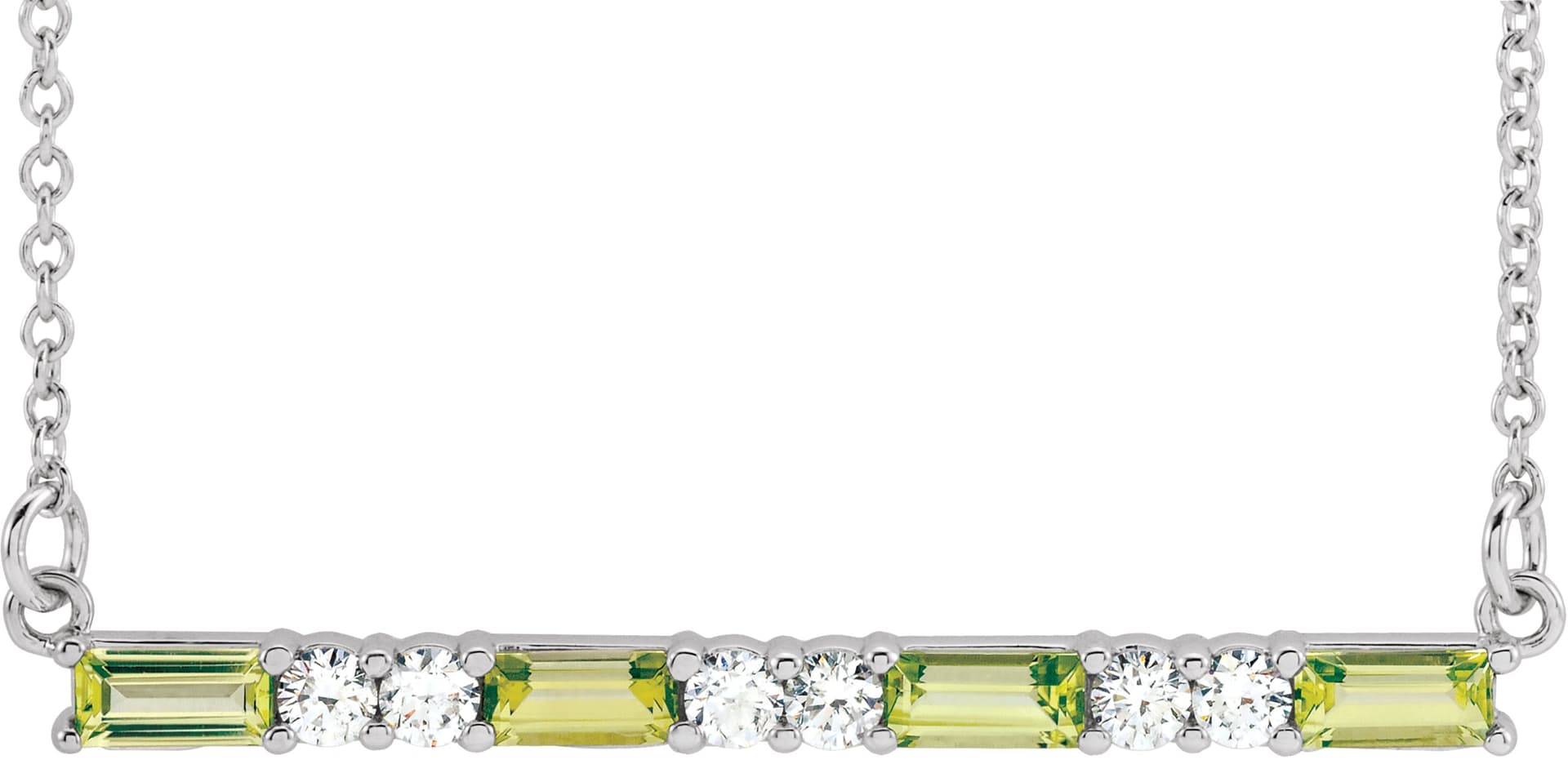 14K Yellow Gold 1/2 CTW Natural Diamond Necklace Center