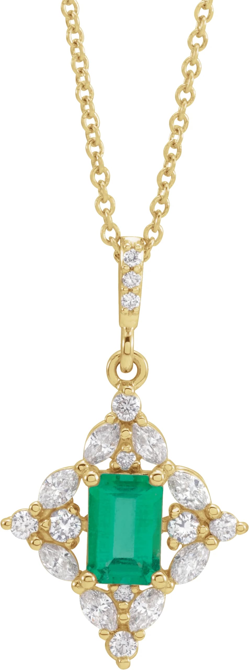 Halo-Style Necklace