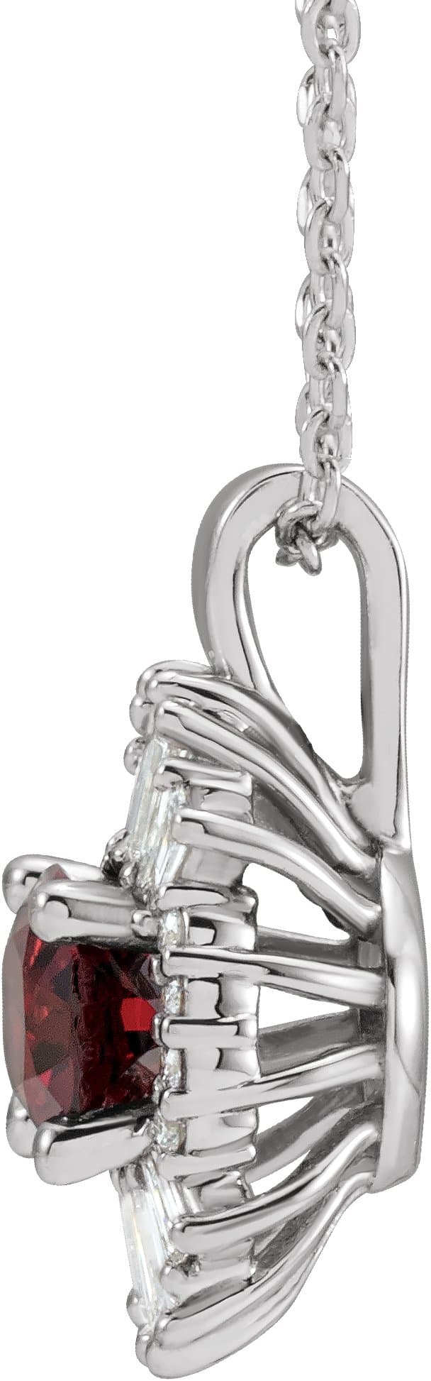 Halo-Style Necklace or Pendant view 2