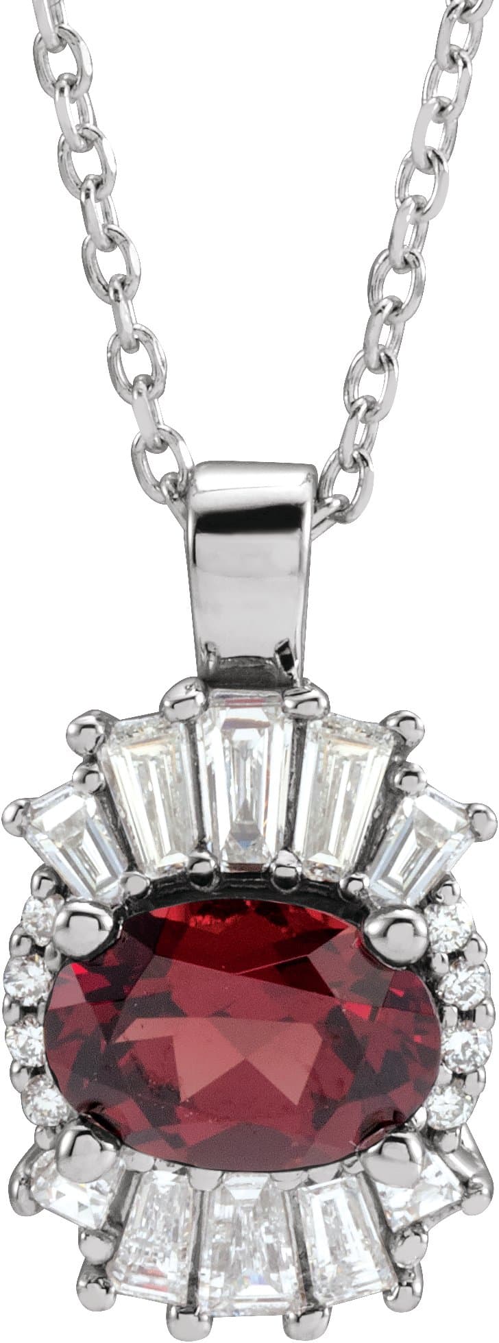 Halo-Style Necklace or Pendant view 1