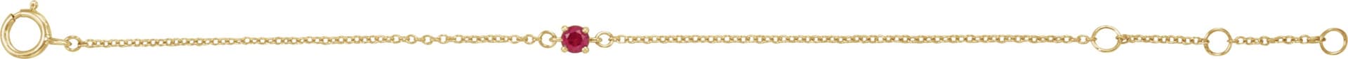 Youth Birthstone Bracelet view 2
