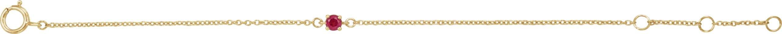 Youth Birthstone Bracelet view 2