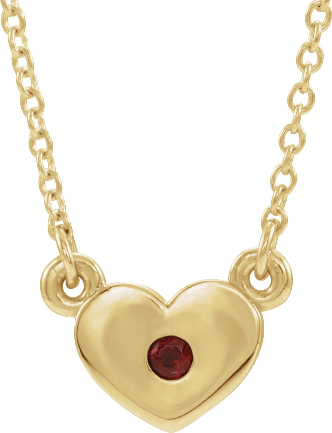 14K Rose .03 CTW Natural Diamond Heart 16 Necklace