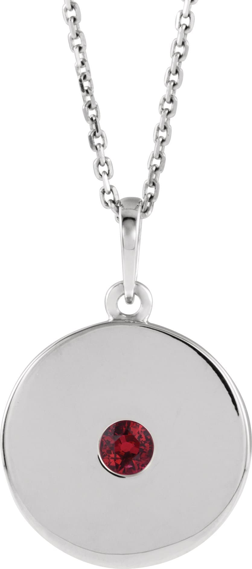 14K Yellow Gold 1/10 CTW Natural Diamond Disc Pendant