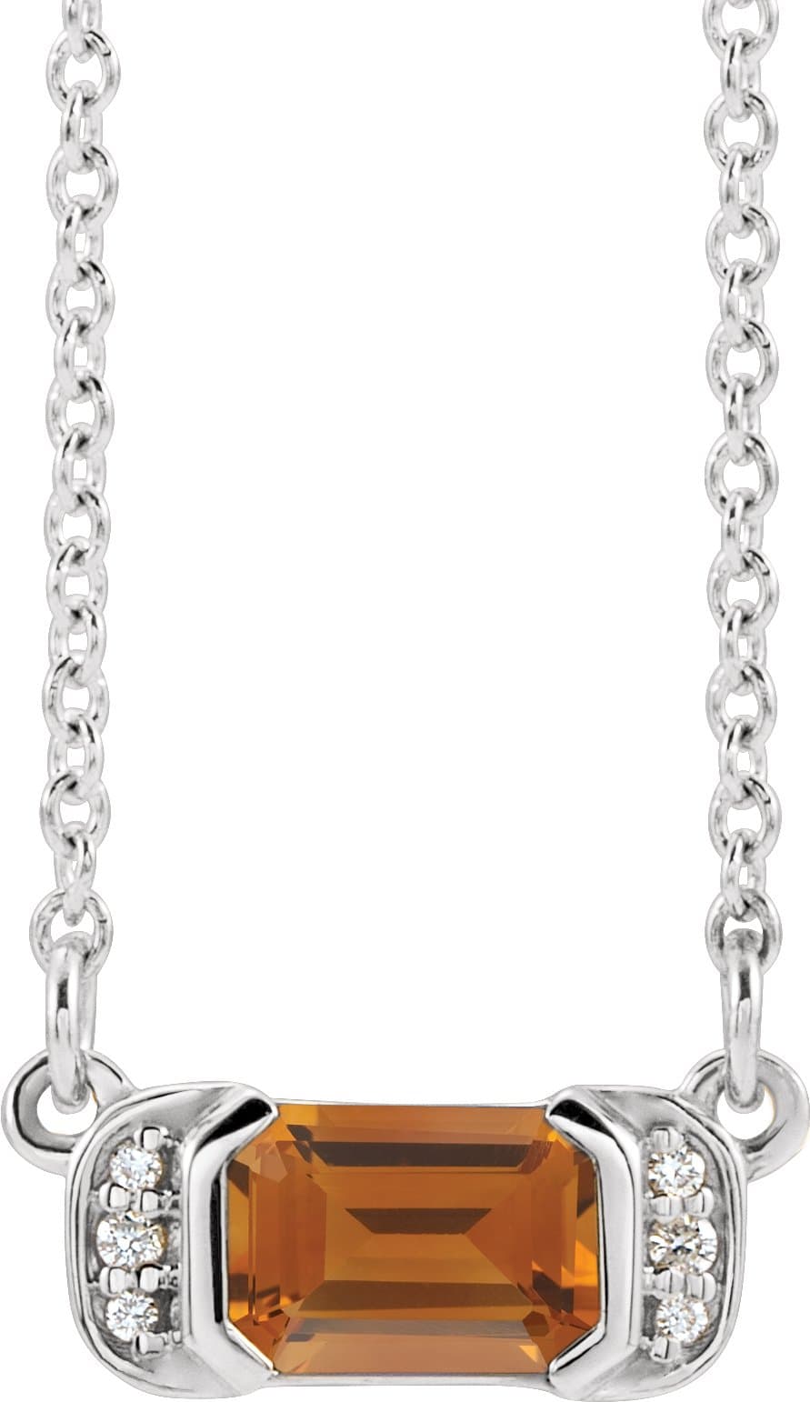 14K Yellow Gold 1 CTW Natural Diamond Necklace Center