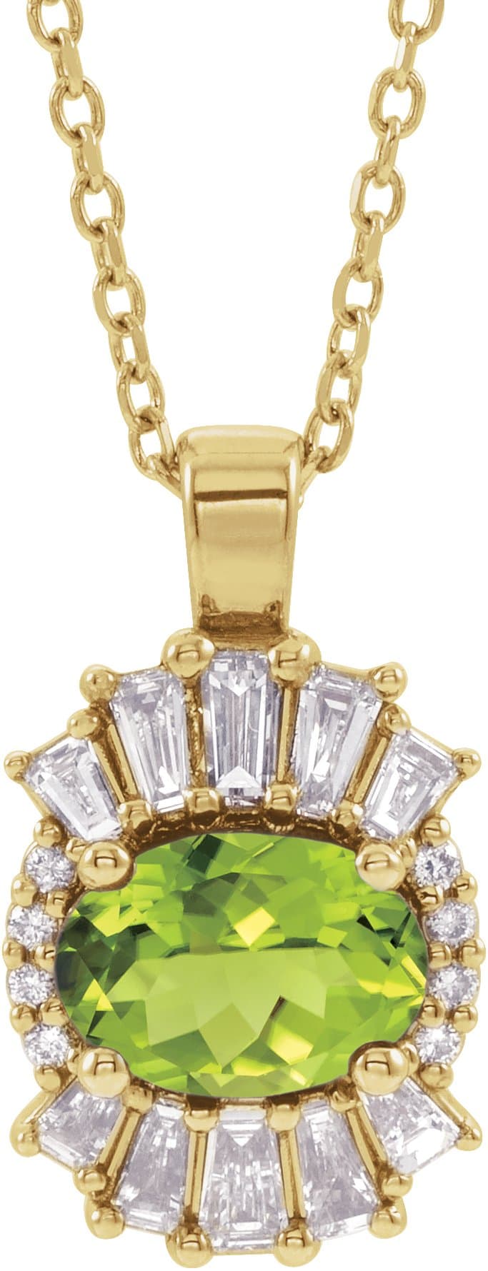 14K Rose 1 CTW Natural Diamond 16-18 Necklace
