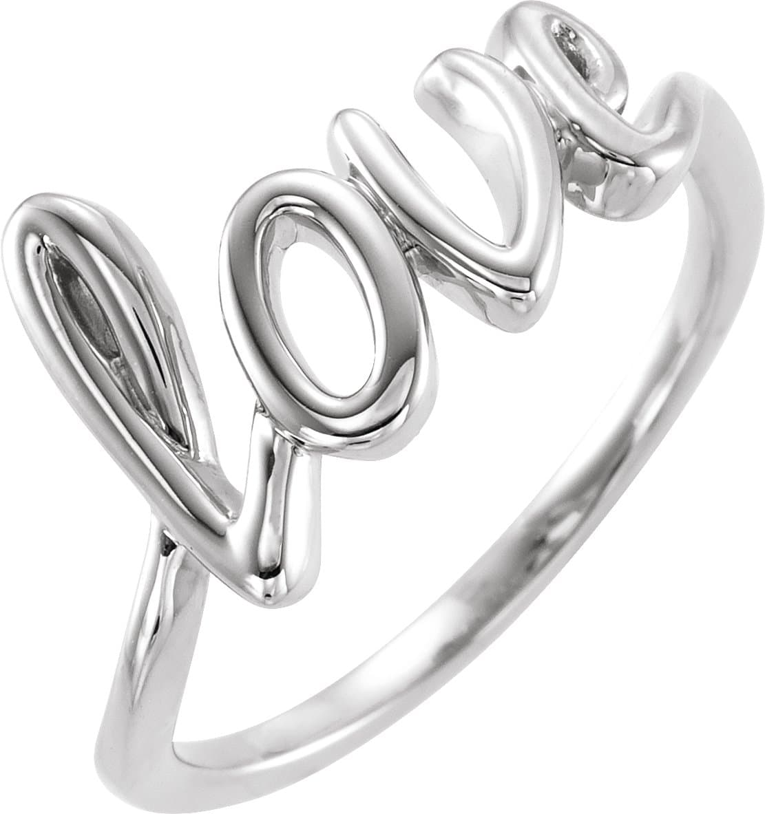 14K Rose Love Ring