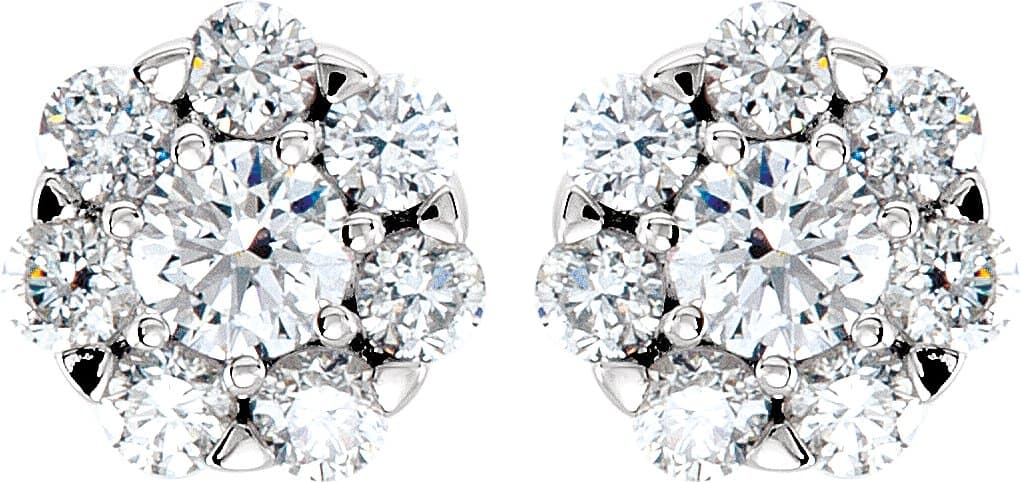 Cluster Earrings view 2