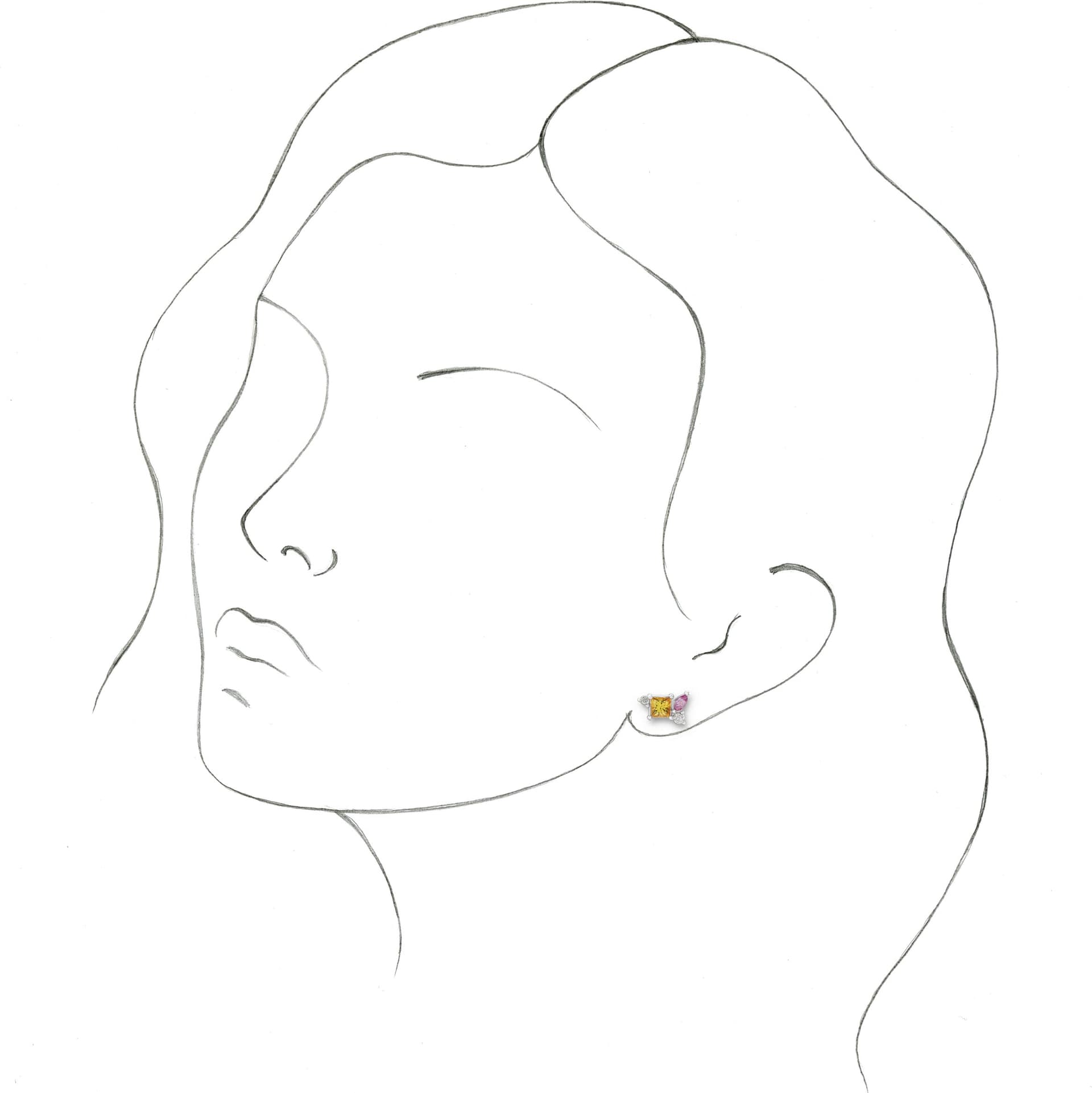 Accented Earrings view 3