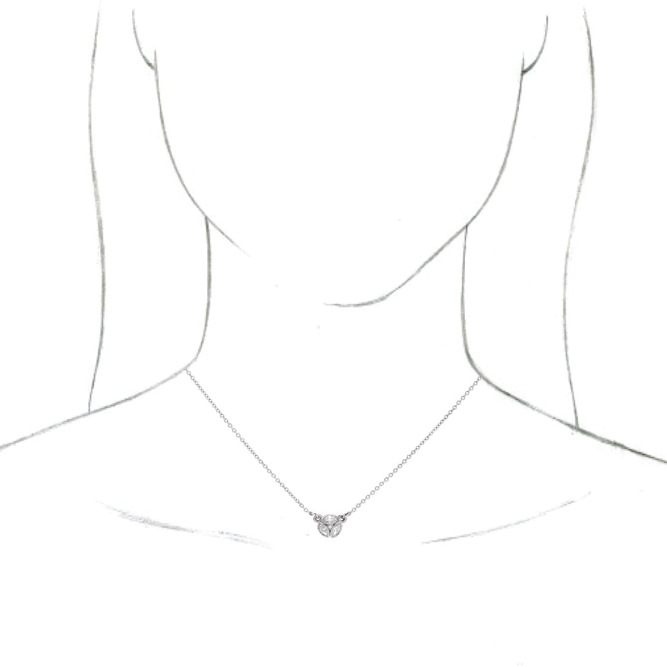 Cluster Necklace view 3