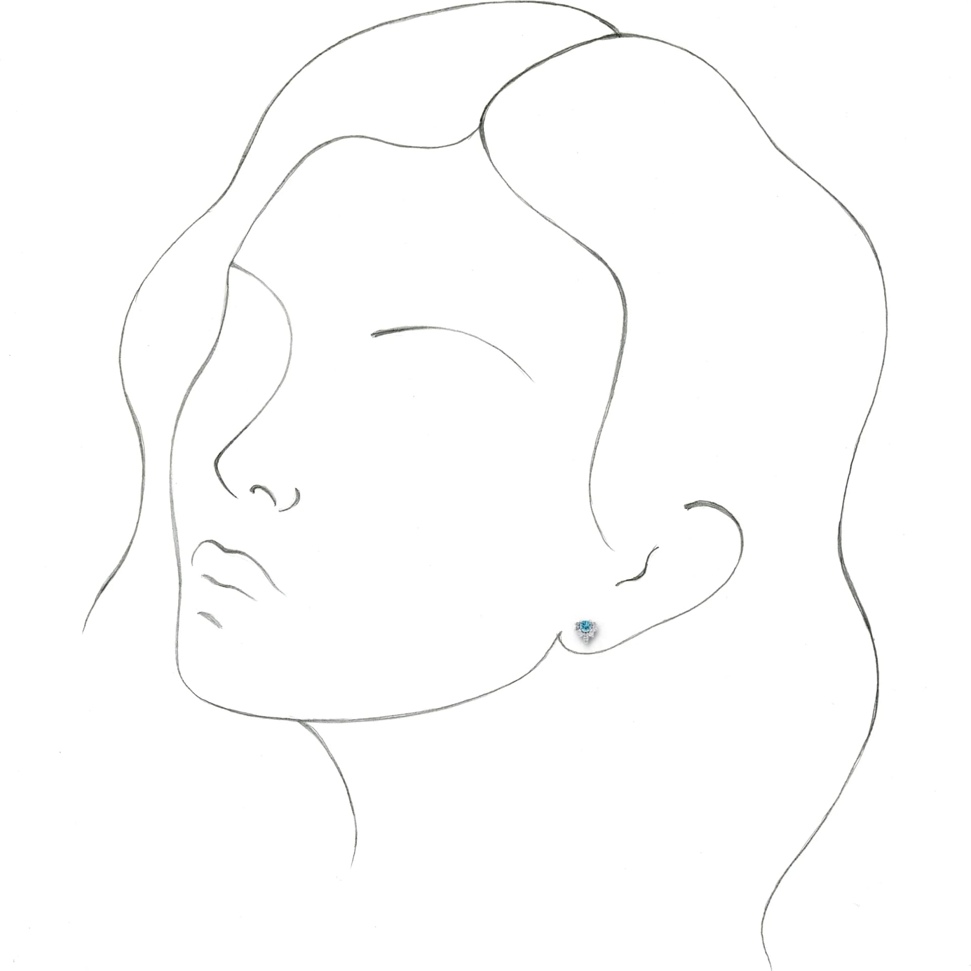 Accented Earrings, view 4