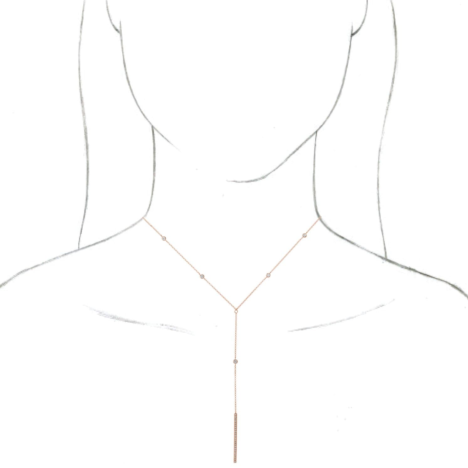 Bar Y Necklace view 3