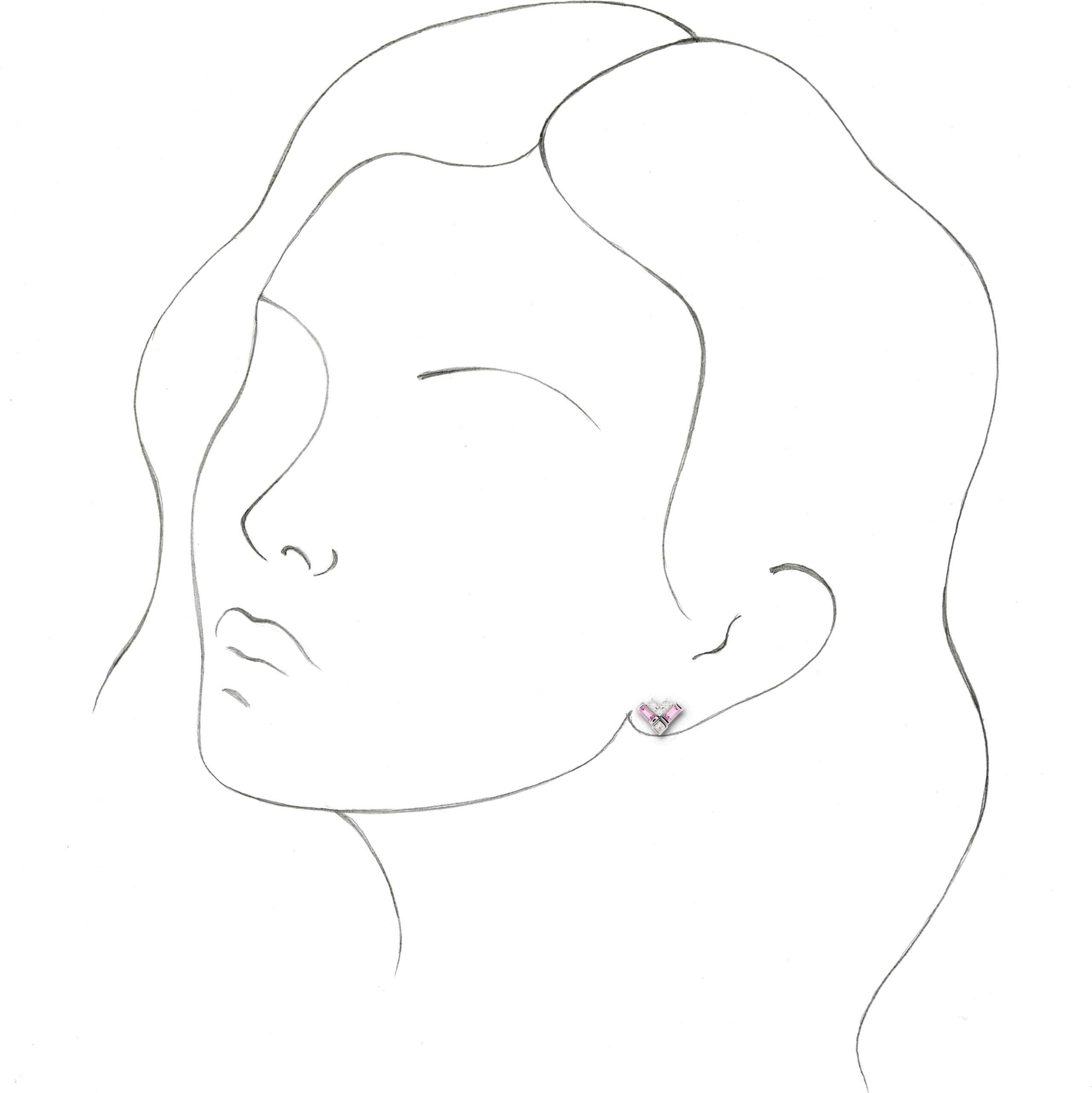 Cluster Earrings view 3
