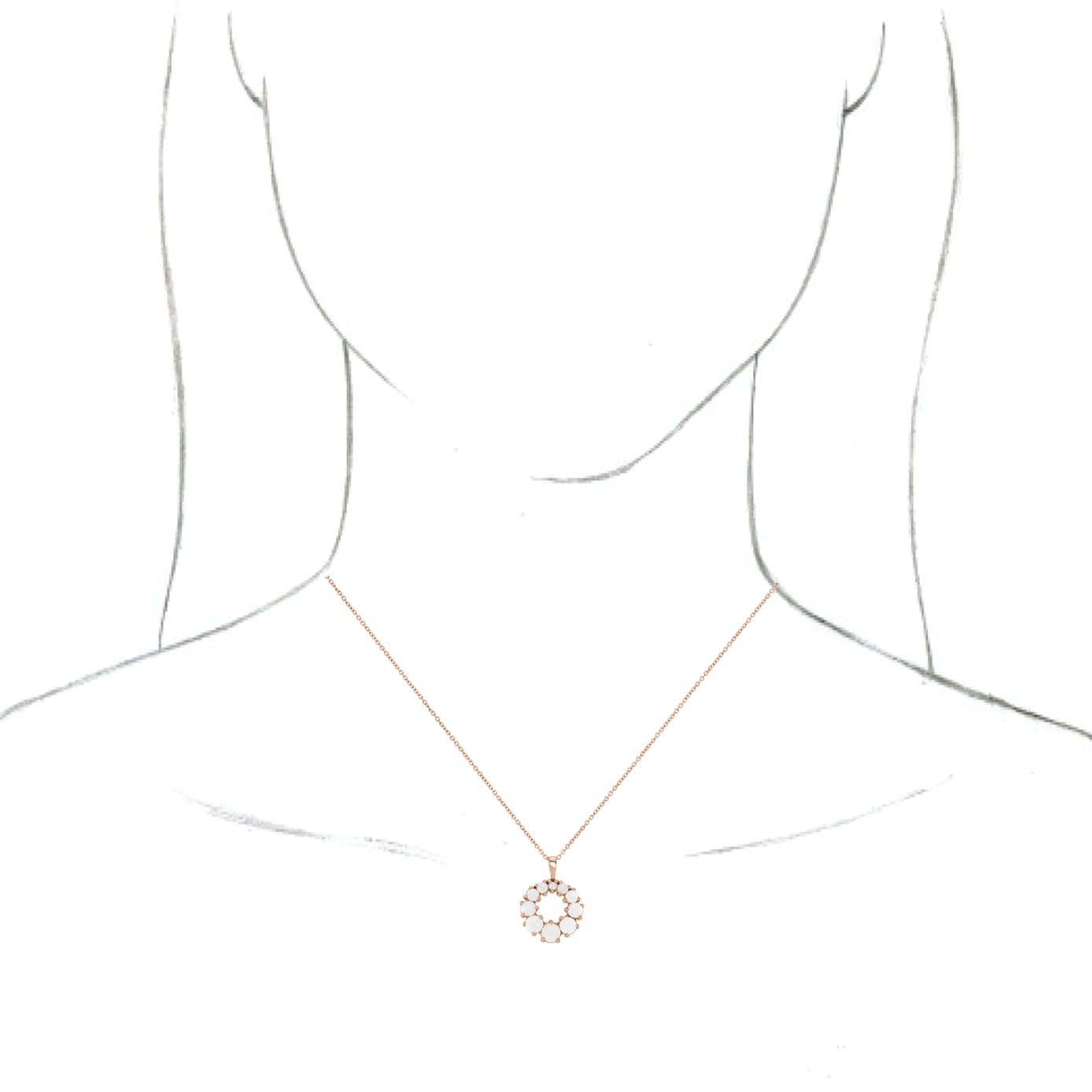 Halo-Style Necklace or Pendant view 3