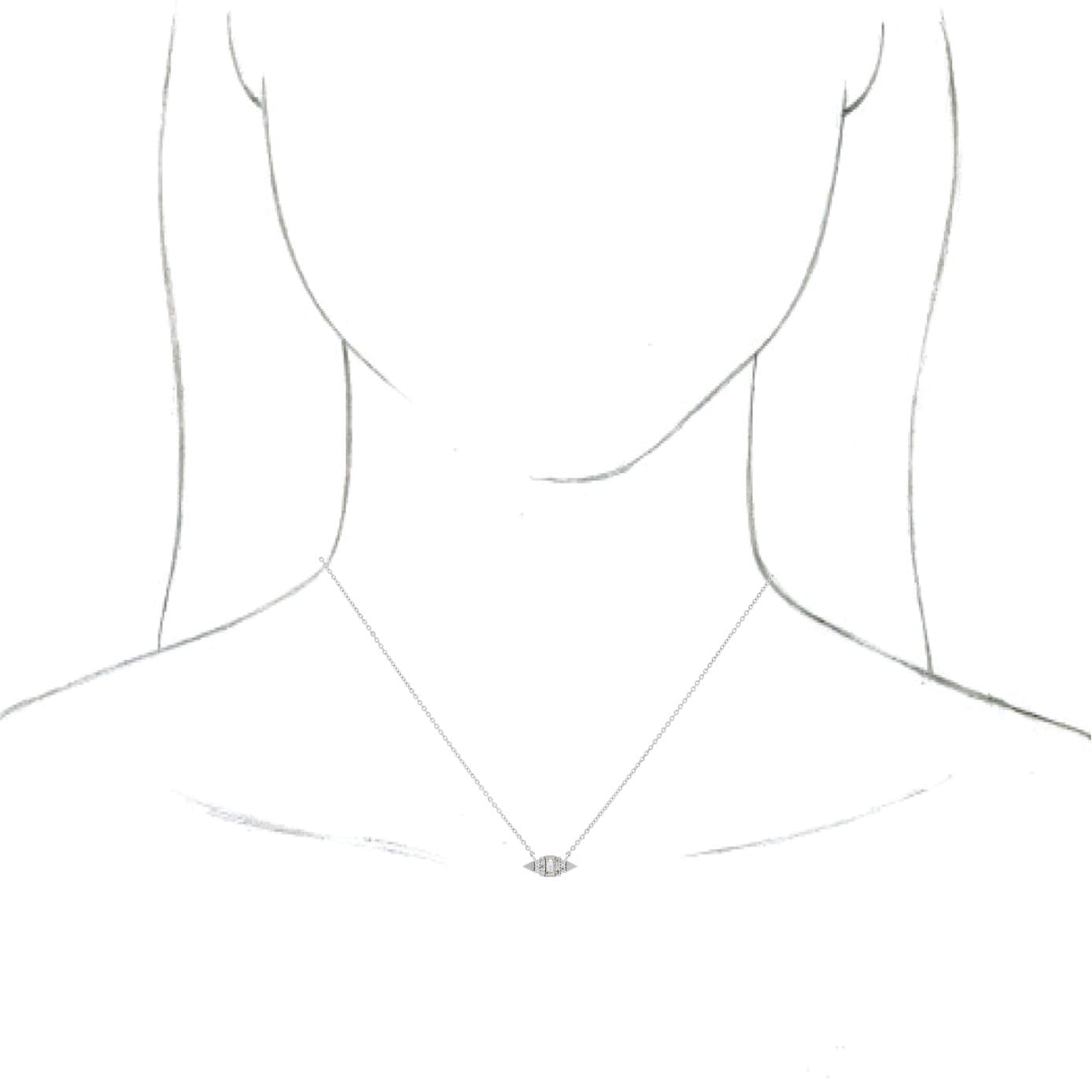 Geometric Necklace or Center view 3