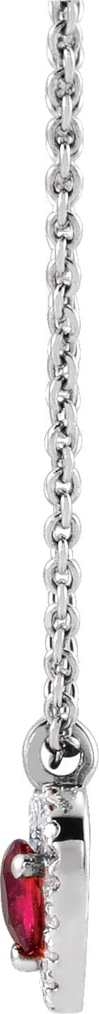 Accented Heart Necklace view 2