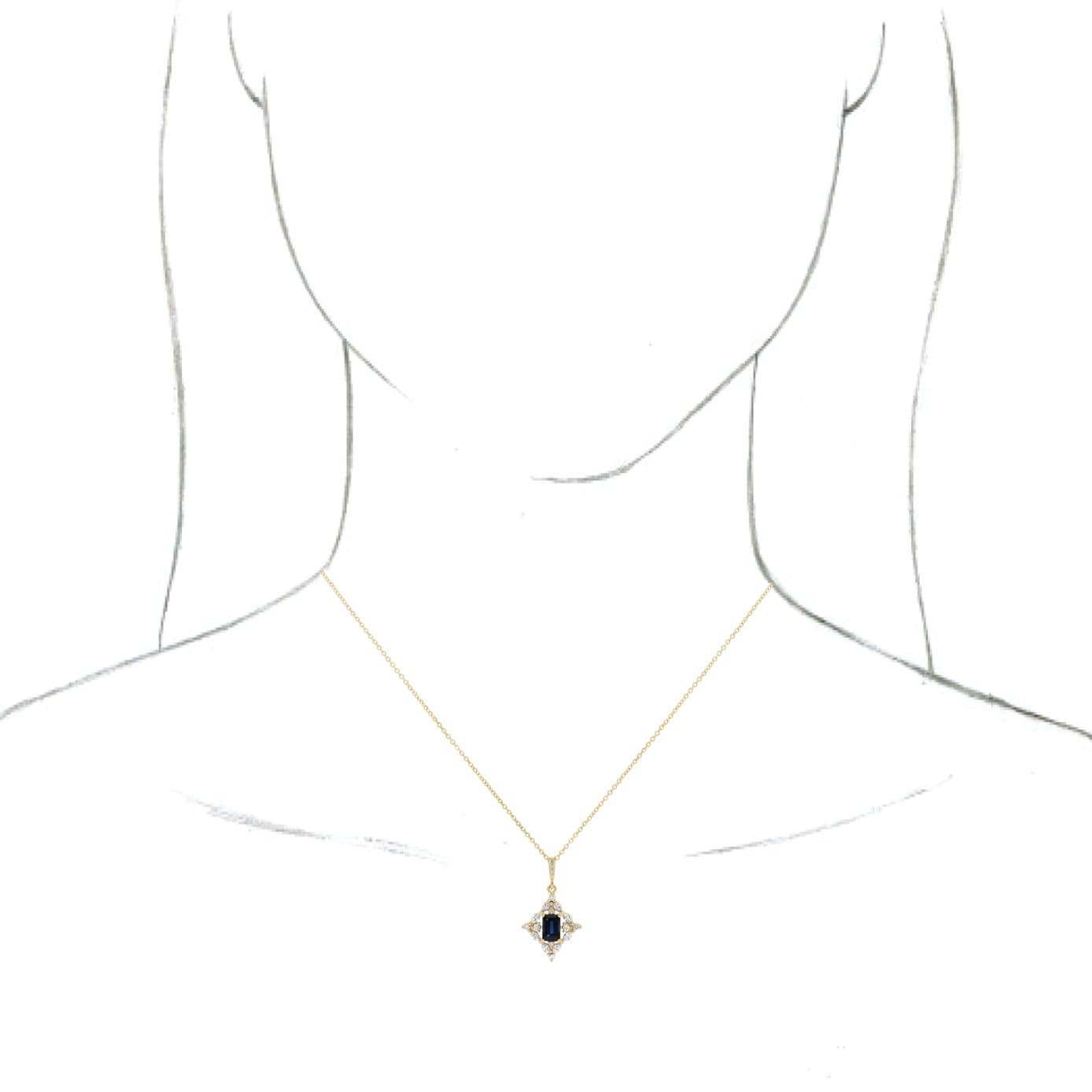 Halo-Style Necklace or Pendant view 3