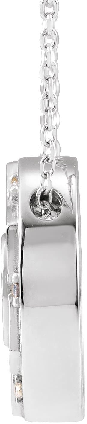 Accented Mantra Necklace or Pendant view 2
