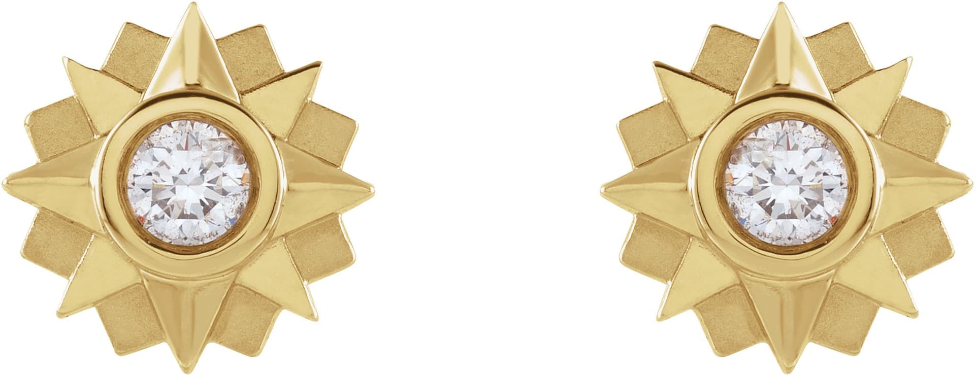 Sun Earrings view 2