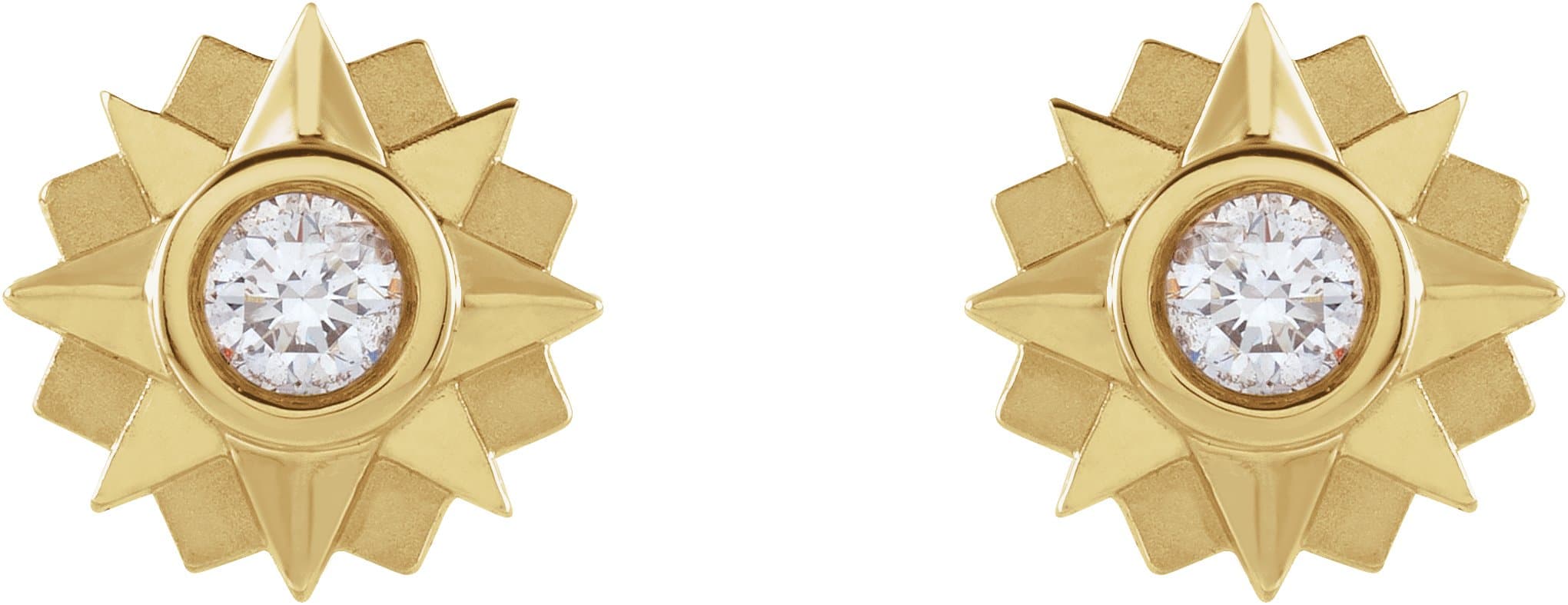Sun Earrings view 2