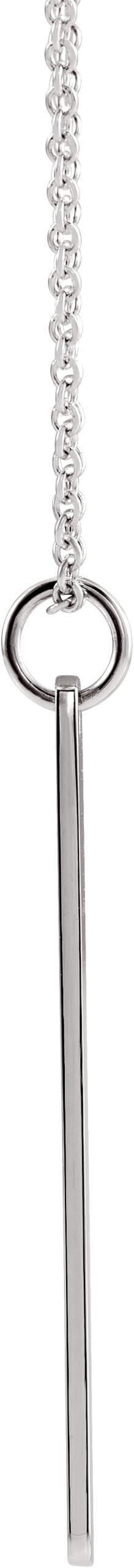 Engravable Bar Necklace or Pendant view 2