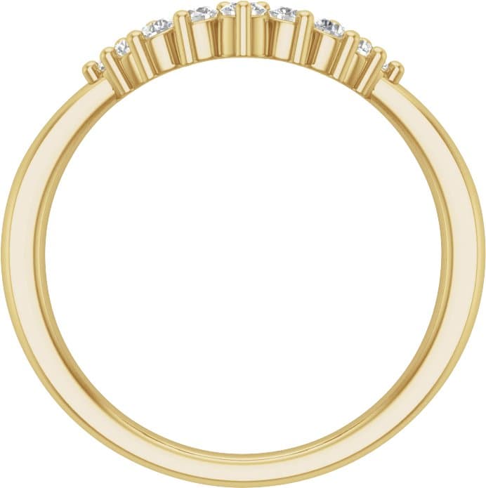 Double Halo-Style Engagement Ring or Band view 2