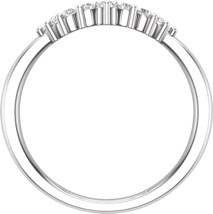 Double Halo-Style Engagement Ring or Band, view 3