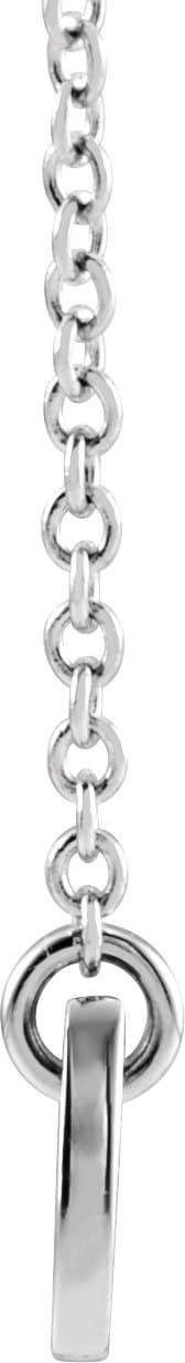 Engravable Bar Necklace view 2