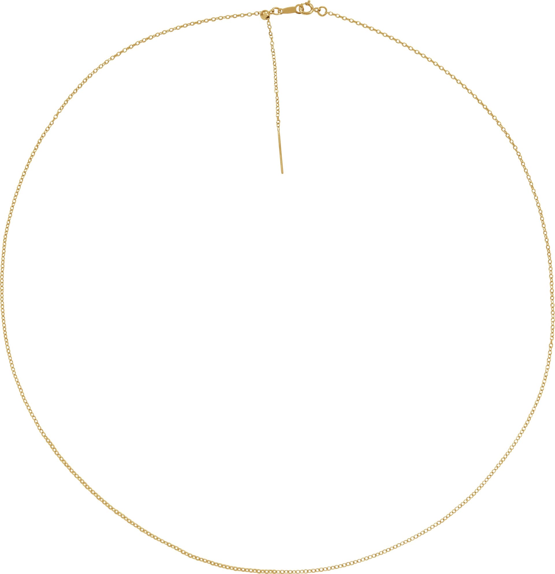 1.1 mm Adjustable Threader Cable Chain view 3